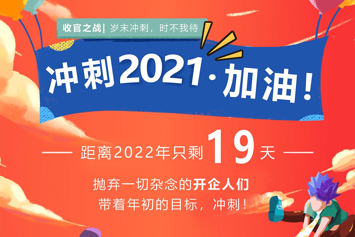 收官之戰(zhàn)|開企人，我們一起加油沖刺2021！