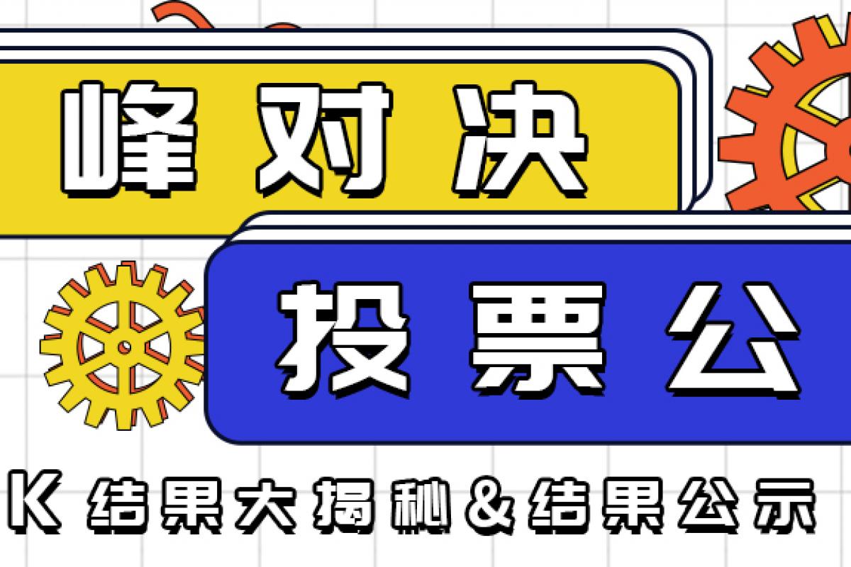 【巔峰對(duì)決】投票結(jié)果公示 ,12位獲獎(jiǎng)小伙伴中獎(jiǎng)啦！